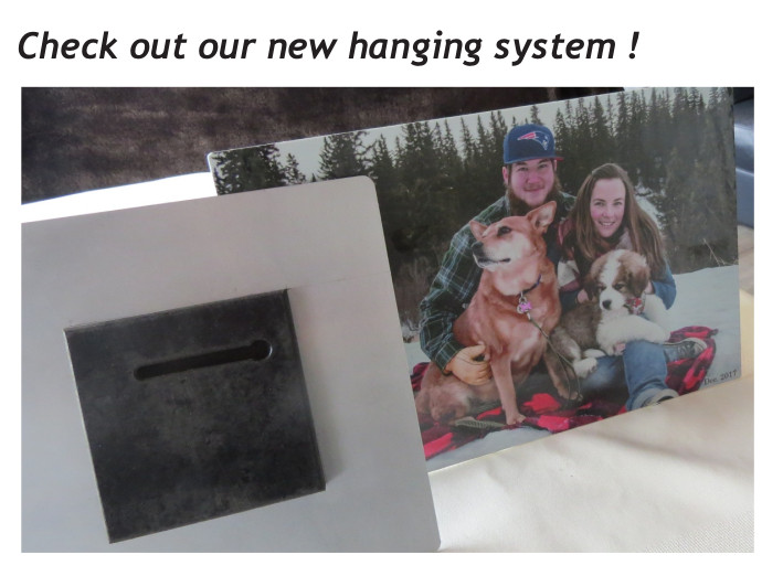 Custom Photometal Photograph Wall Hanging - Family image